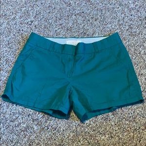 J. Crew Kelly green chino shorts Women’s Size 4